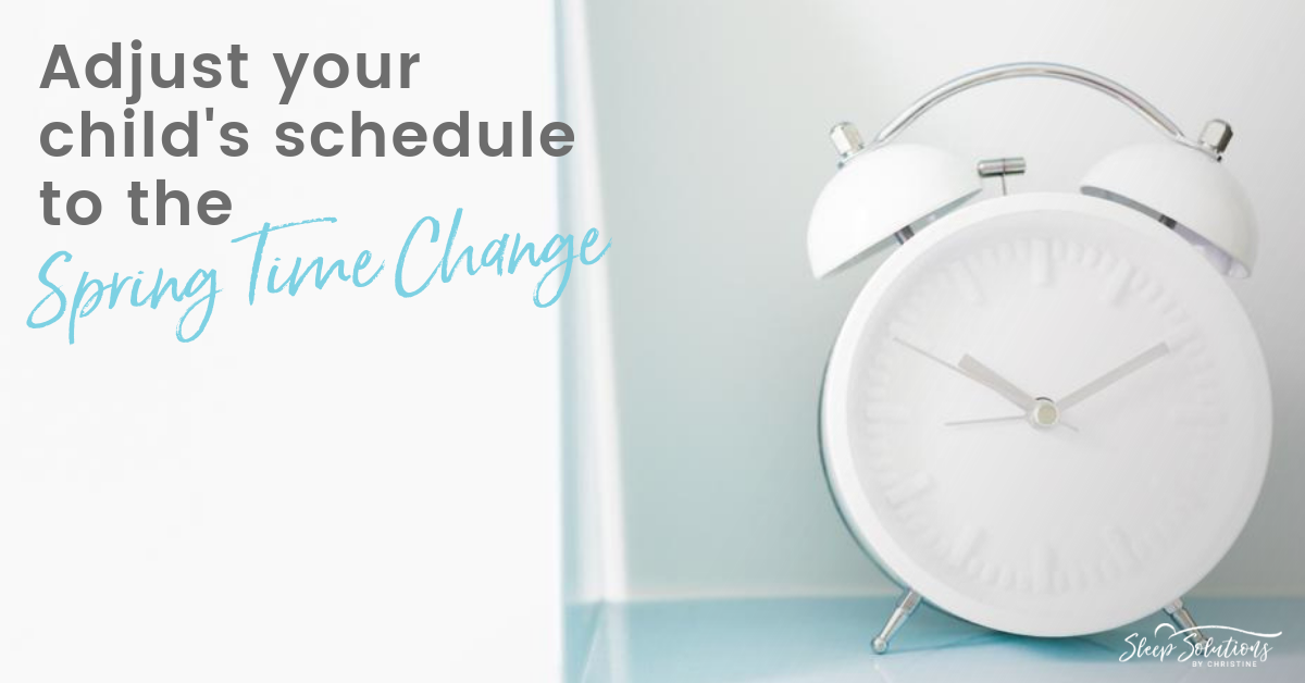 How to adjust my child's sleep schedule to the spring time change